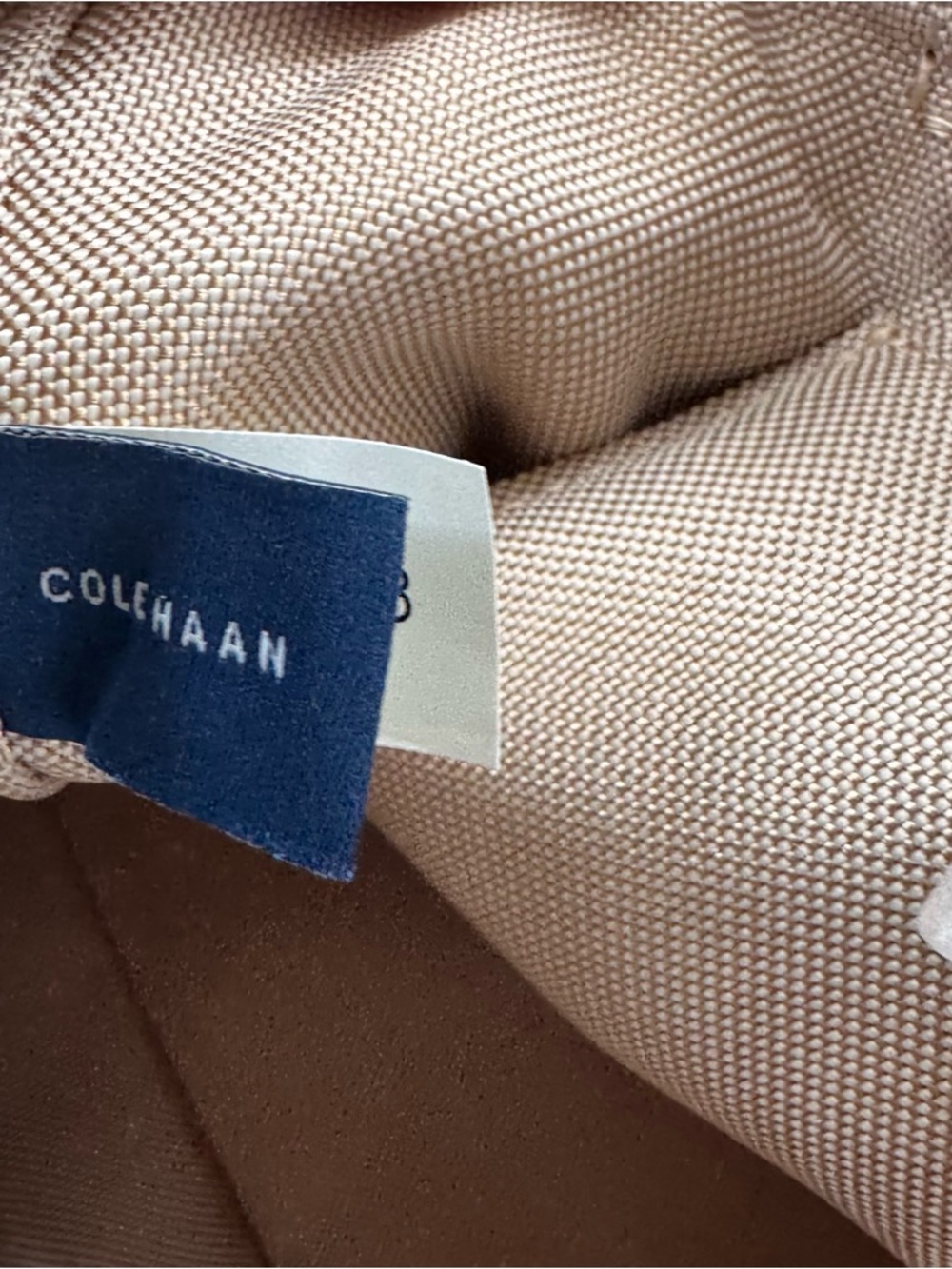 NWT Cole Haan Leather Grand Ambition Small Duffle Shoulder Bag Cream - Picture 14 of 16